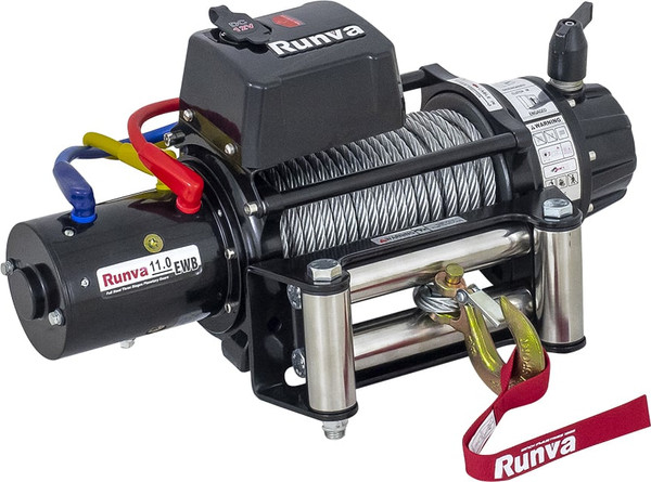 Лебедка электрическая Runva 12V 11000 lbs 5000кг / EWB11000S - фото