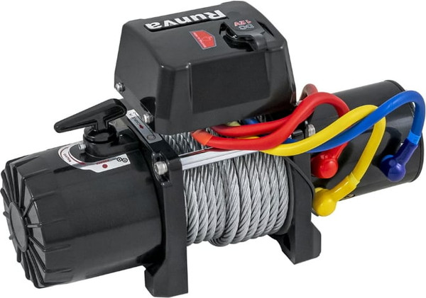 Лебедка электрическая Runva 12V 12500 lbs 5670кг / 12.5XS (стальной трос)
