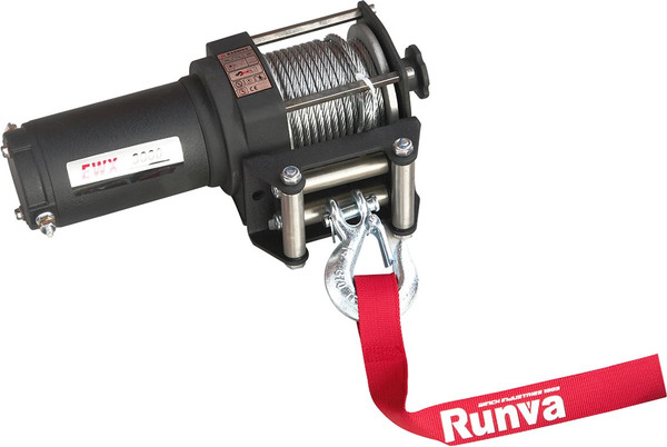 Лебедка электрическая Runva 12V 3000A lbs 1361кг / EWX3000A - фото