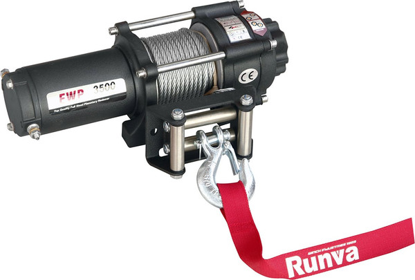 Лебедка электрическая Runva 12V 3500A lbs 1588кг / EWP3500A - фото
