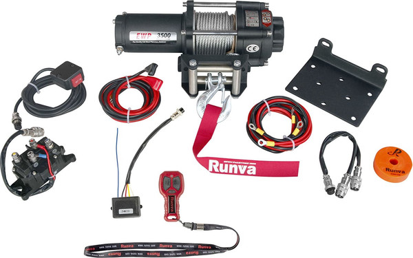 Лебедка электрическая Runva 12V 3500A lbs 1588кг / EWP3500A