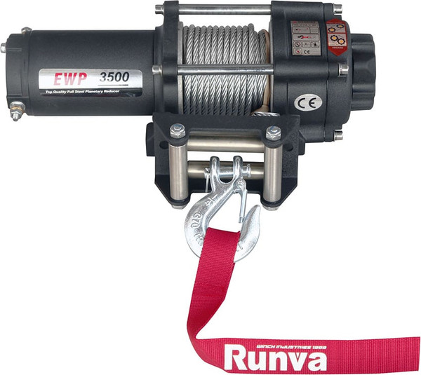 Лебедка электрическая Runva 12V 3500A lbs 1588кг / EWP3500A