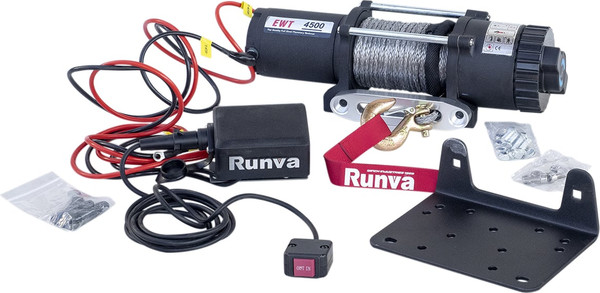 Лебедка электрическая Runva 12V 4500 lbs 2041кг / EWT4500A