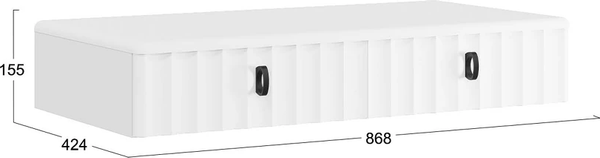 Туалетный столик ТриЯ Тиффани тип 1 407.004.000