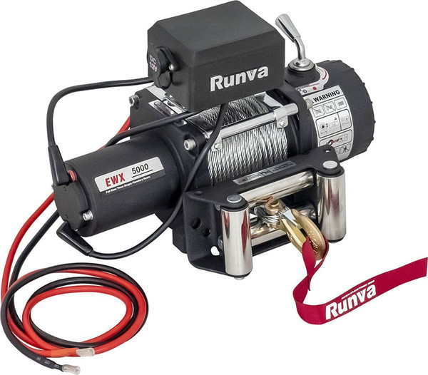 Лебедка электрическая Runva 12V 5000 lbs 2268кг / EWX5000S