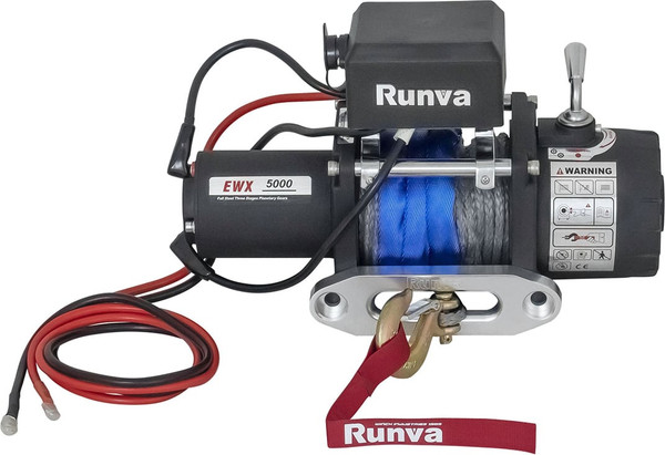 Лебедка электрическая Runva 12V 5000 lbs 2268кг / EWX5000SR