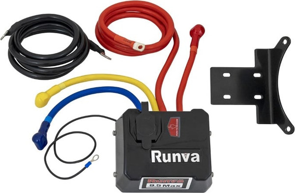 Лебедка электрическая Runva 12V 9500 lbs 4350кг / EWB9500MAX-Q-SSRMAC