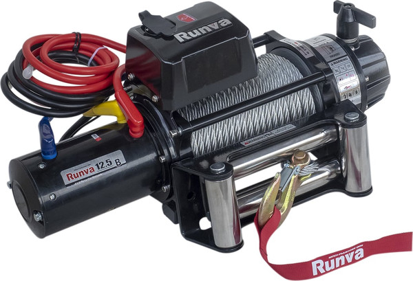 Лебедка электрическая Runva 24V 12500 lbs 5670кг / EWB12500S24V (влагозащищенная)