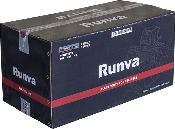 Лебедка электрическая Runva 24V 12500 lbs 5670кг / EWB12500SSR24V