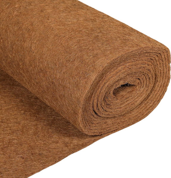 Укрывной материал Мульчаграм Кокосовое полотно для мульчирования 10x1м - фото