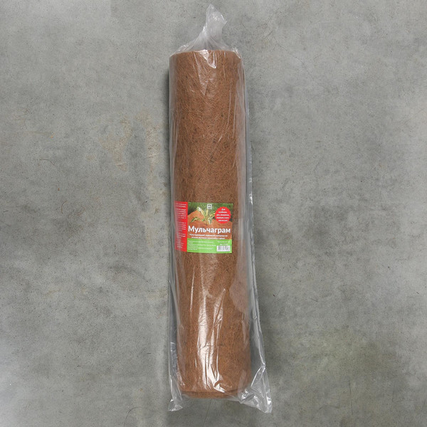 Укрывной материал Мульчаграм Кокосовое полотно для мульчирования 3x1м