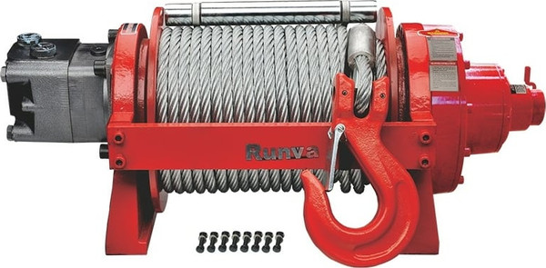 Лебедка автомобильная Runva 20000 lbs 9072кг / HWX20000YD - фото