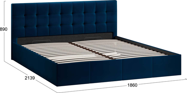 Двуспальная кровать ТриЯ Эмма 1800