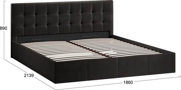 Двуспальная кровать ТриЯ Эмма 1800