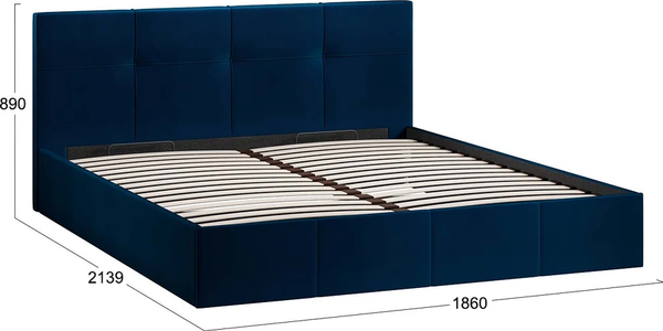 Двуспальная кровать ТриЯ Лора 1800