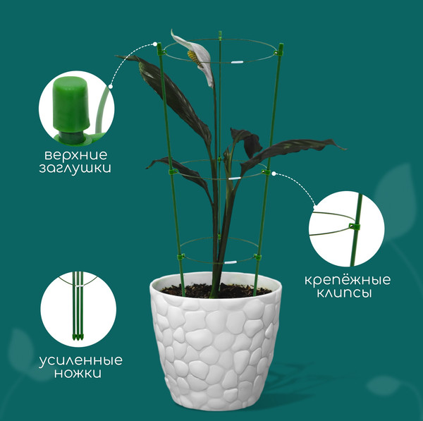 Опора для растений GREENGO Кустодержатель 150888