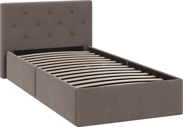 Односпальная кровать ТриЯ Тейлор Велюр Neo