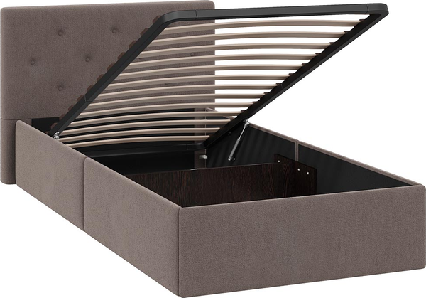 Односпальная кровать ТриЯ Тейлор Велюр Neo