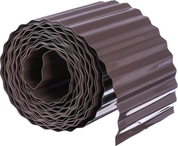 Бордюр садовый GREENGO 15см 9м толщина 0.6мм / 4833132 - фото