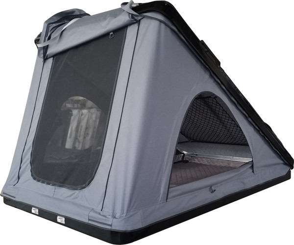 Палатка на крышу автомобиля Риф Hard RT05-125 / RIFRT051258090W (черный/светло-серый) - фото