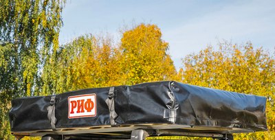 Палатка на крышу автомобиля Риф Soft RT01-140 / RIFRT011406090W (песочный/черный)