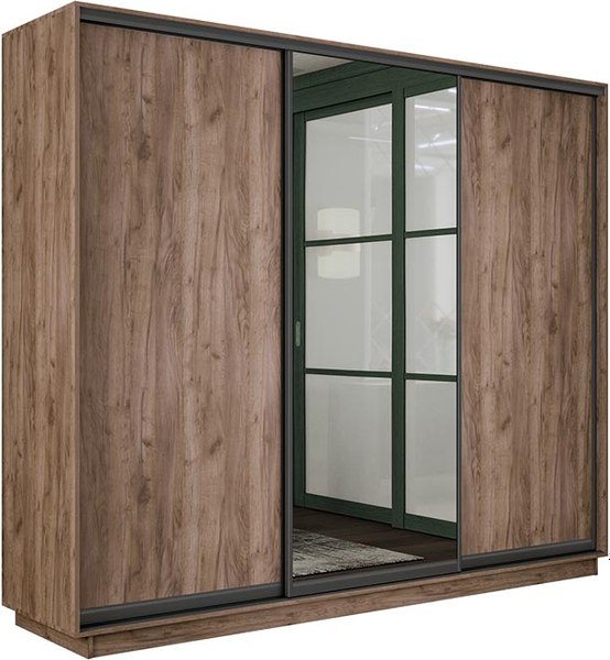 Шкаф-купе ТриЯ Румер-2 СШК 3.210.70-11.13.11 Н 3-х дверный - фото