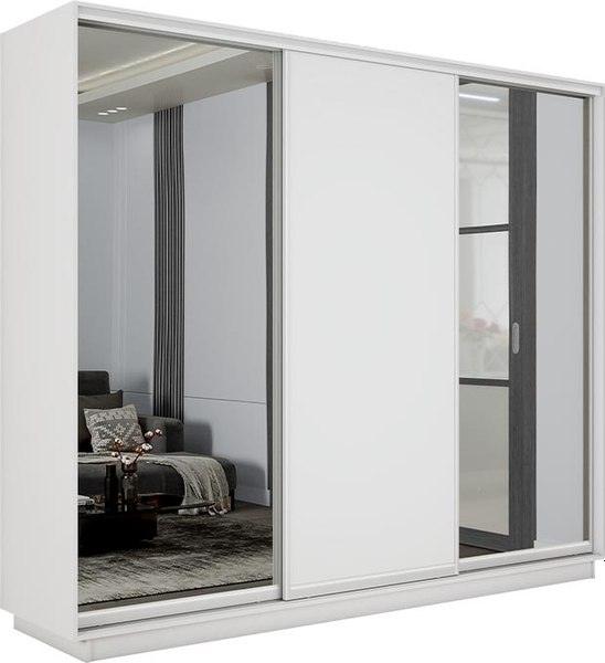 Шкаф-купе ТриЯ Румер-2 СШК 3.210.70-13.11.13 3-х дверный - фото