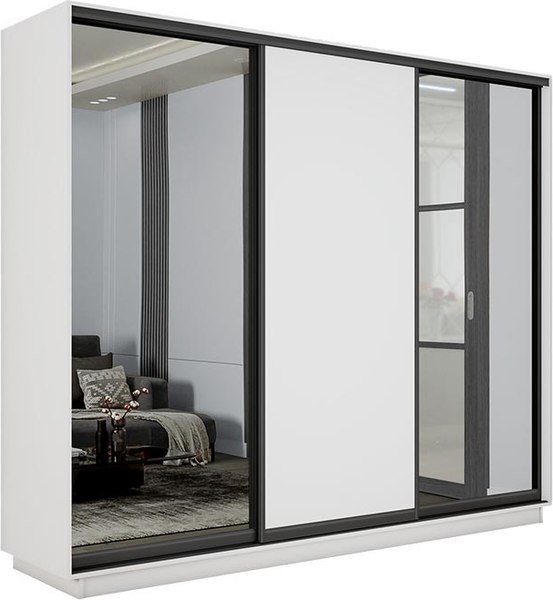 Шкаф-купе ТриЯ Румер-2 СШК 3.210.70-13.11.13 Н 3-х дверный - фото