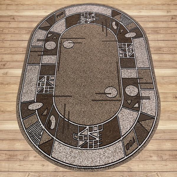 Ковер Белка Лайла Де Люкс Овал 15804 10822