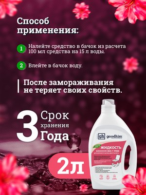 Жидкость для биотуалета GoodHim Bio-T Pink / 13184