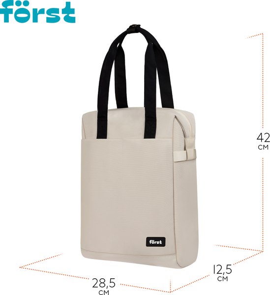 Школьный рюкзак Forst F-Casual. Beige Cream / FT-RM-182502