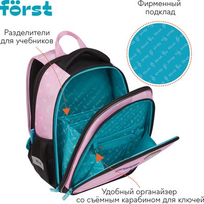 Школьный рюкзак Forst F-Cloud. Fun / FT-RM-152504