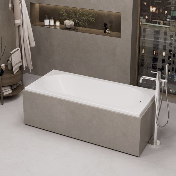 Ванна акриловая Alba Spa Supreme 180x80