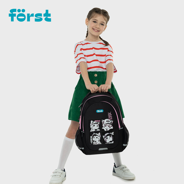 Школьный рюкзак Forst F-Cute. Lovely Kittens / FT-RM-102501