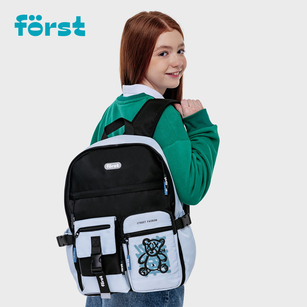 Школьный рюкзак Forst F-Teens. Crazy Emoji / FT-RM-142502