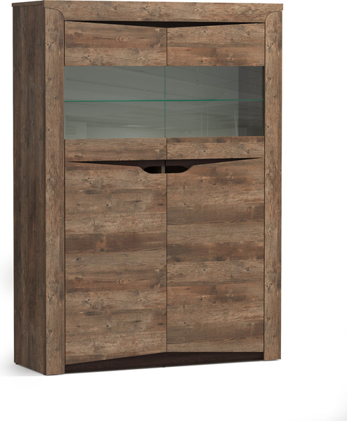 Шкаф с витриной Олмеко Лючия 33.15 - фото