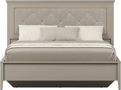 Полуторная кровать Black Red White Classic LOZ120x200 с мягким элементом М - фото