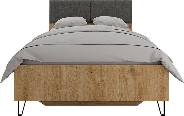 Полуторная кровать Black Red White Grace LOZ120х200 Д