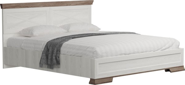 Двуспальная кровать Black Red White Marselle LOZ180х200 М - фото