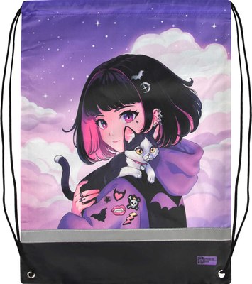 Мешок для обуви Феникс+ Брюнетка на закате / 69191