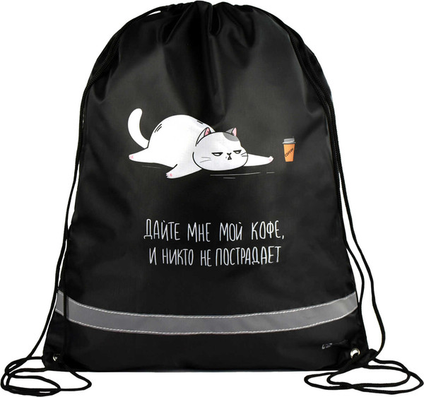 Мешок для обуви Феникс+ Кот / 69193 - фото