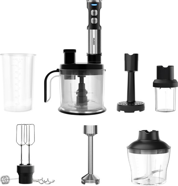 Блендер погружной Centek CT-1368 (сталь) - фото