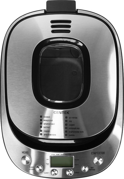 Хлебопечка Centek CT-1418 (пластик/сталь)