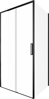 Душевой уголок Aquanet Pleasure Evo 160 / AE65-160x100-BT (черный анодированный) - фото