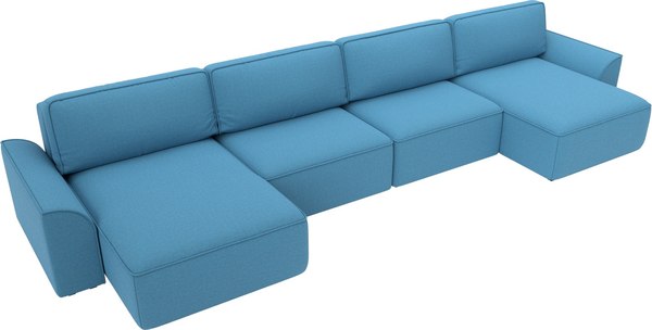 Диван П-образный Лига Диванов Лига-048 лонг / 128342