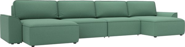 Диван П-образный Лига Диванов Лига-048 лонг / 128343 - фото