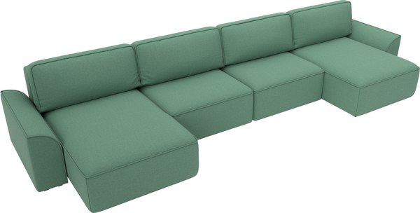 Диван П-образный Лига Диванов Лига-048 лонг / 128343