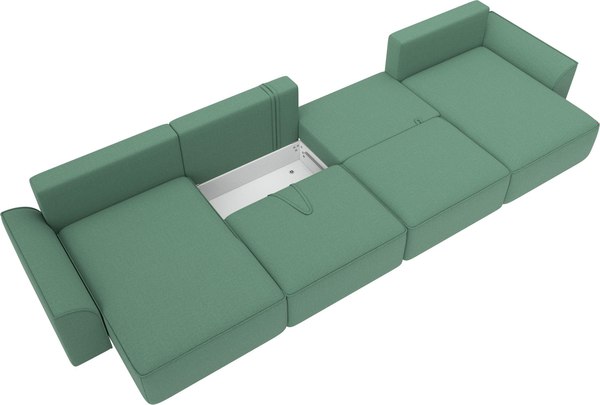 Диван П-образный Лига Диванов Лига-048 лонг / 128343