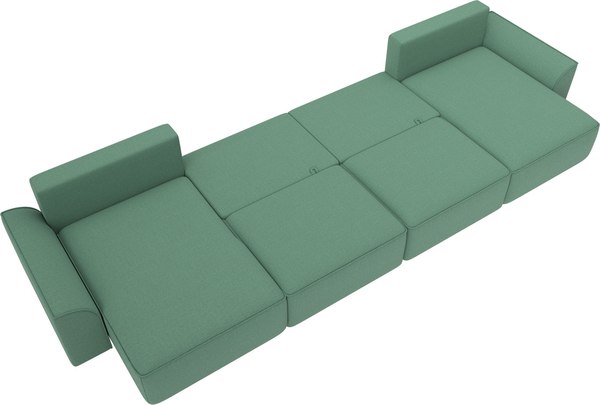 Диван П-образный Лига Диванов Лига-048 лонг / 128343