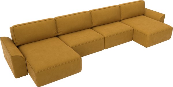 Диван П-образный Лига Диванов Лига-048 лонг / 128344